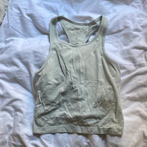 Ebb to Street Cropped Racerback Tank Top